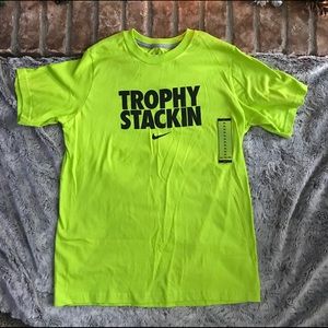 NWT Boy’s XL Nike T-Shirt. Trophy Stackin.